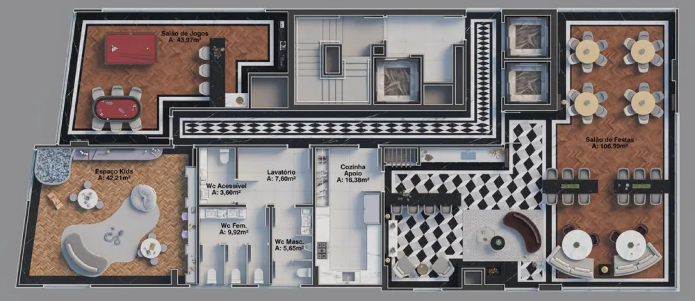 Apartamento 4 quartos para venda no bairro Meia Praia em Itapema