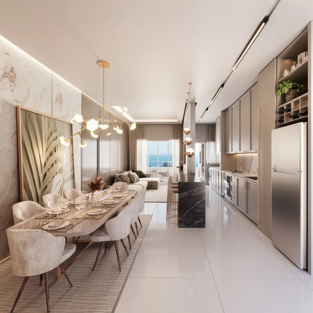 Apartamento para venda no bairro Meia Praia em Itapema