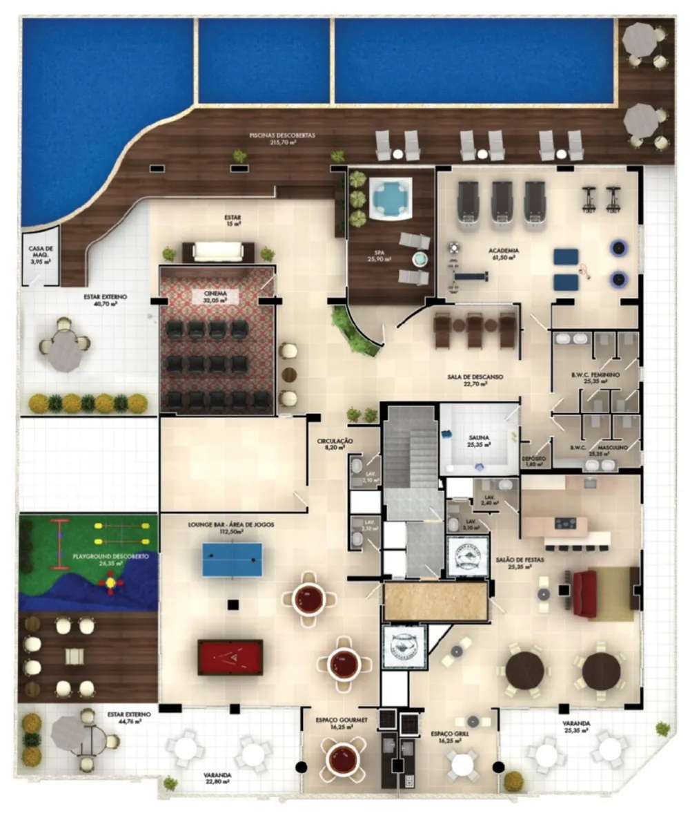 Apartamento 4 quartos para venda no bairro Meia Praia em Itapema