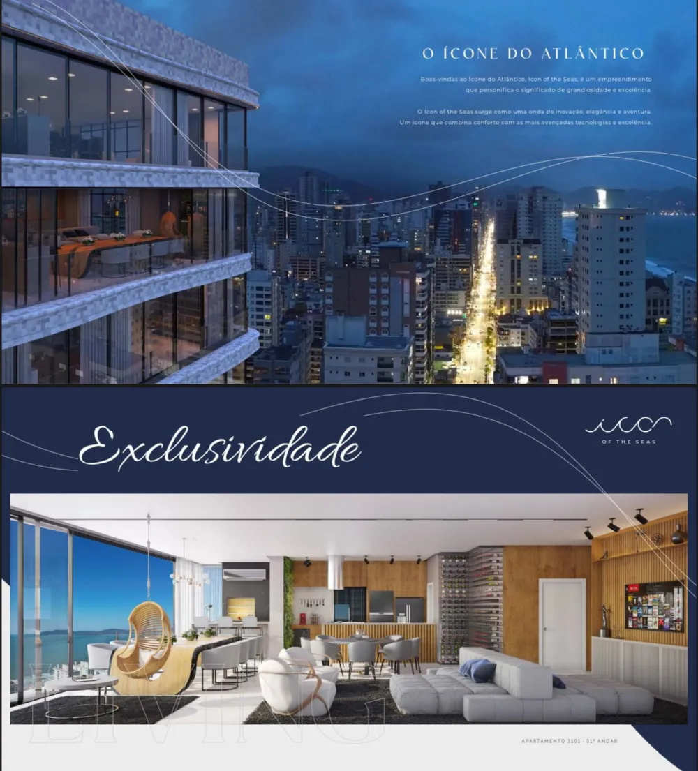 Apartamento para venda no bairro Meia Praia em Itapema