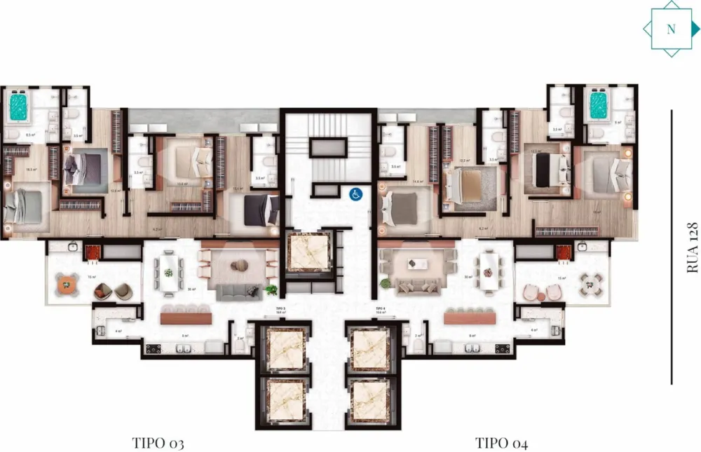 Apartamento para venda no bairro Centro em Itapema