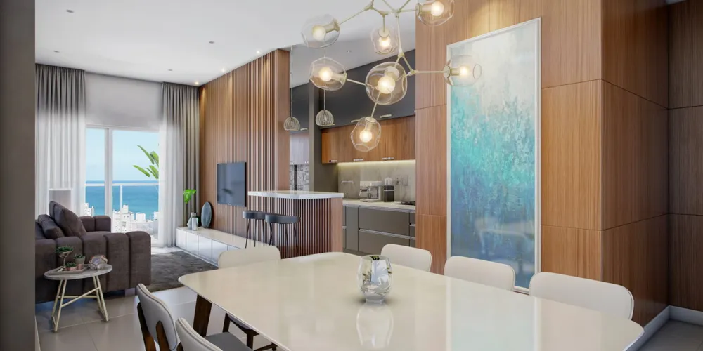 Apartamento para venda no bairro Meia Praia em Itapema