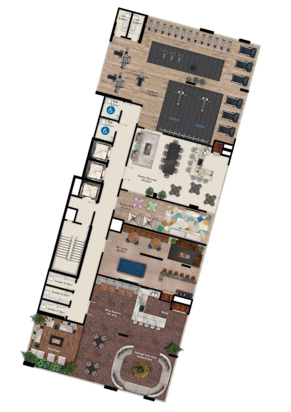 Apartamento 4 quartos para venda no bairro Centro em Itapema