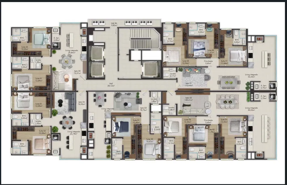 Apartamento para venda no bairro Perequê em Porto Belo