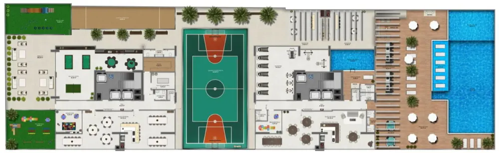 Apartamento 4 quartos para venda no bairro Meia Praia  em Itapema