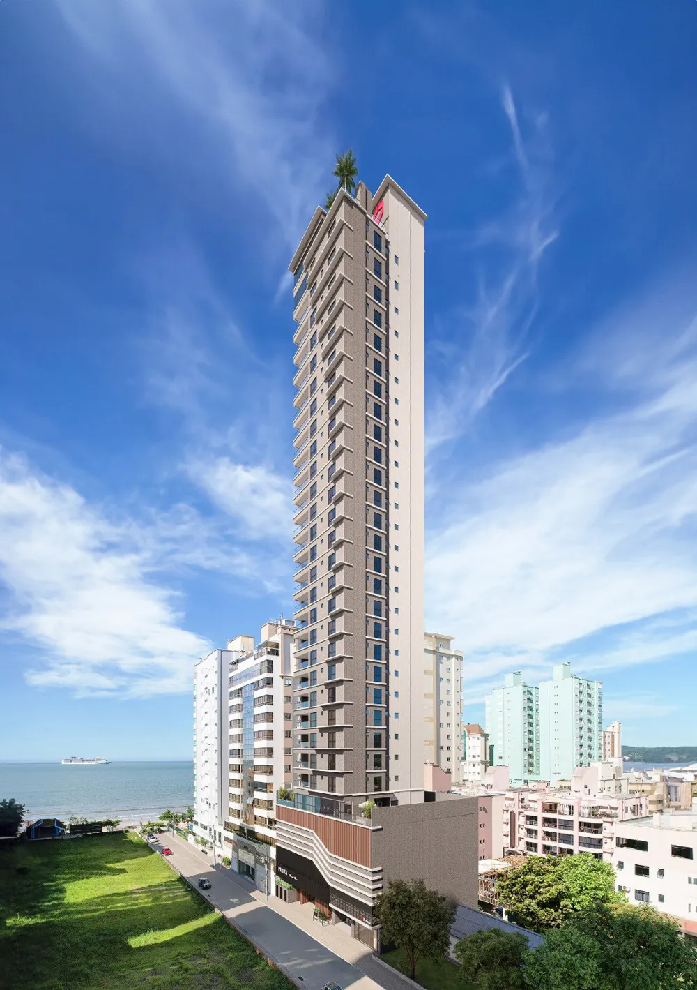 Apartamento para venda no bairro Meia Praia em Itapema