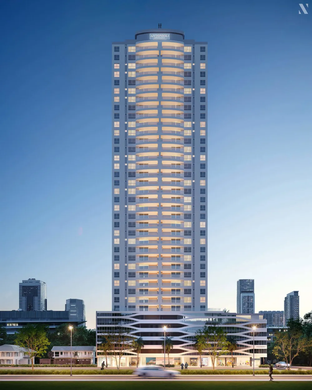 Apartamento para venda no bairro Meia Praia em Itapema
