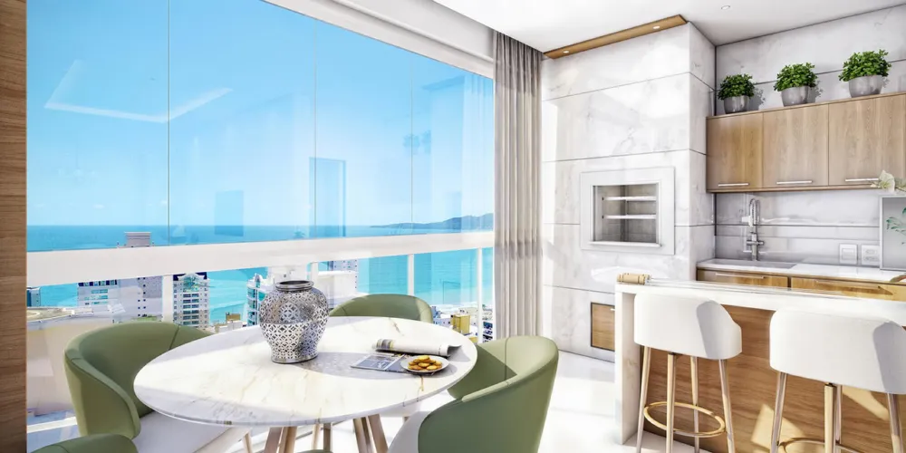 Apartamento para venda no bairro Meia Praia em Itapema